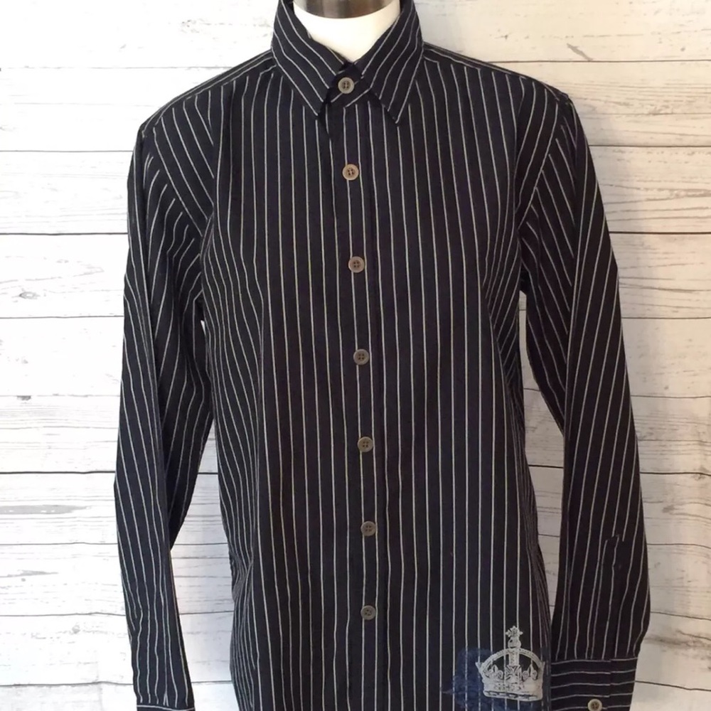 Level Ten Long Sleeve Button Down Shirt Medium